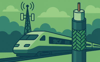 Les câbles coaxiaux dans le ferroviaire : exigences et solutions